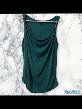 Unlisted Turquoise Sleeveless Tank Top